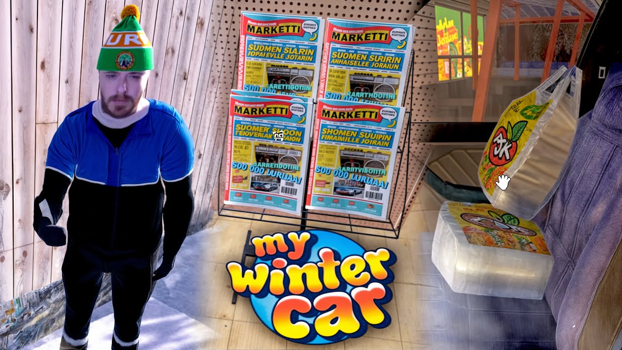 Trabalho, Compras e Revista de Peças Usadas - My Winter Car #3