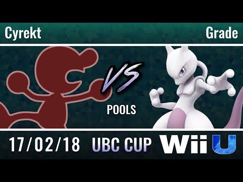 UBC Cup 2018: Pools - Cyrekt (Mr. Game & Watch) vs Grade (Mewtwo)