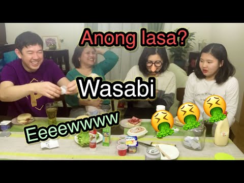 Hamburger challenge/weird taste/family ❤️