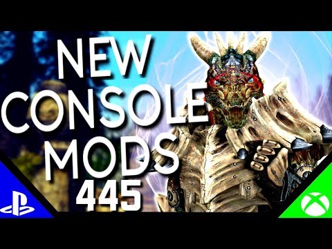 Skyrim Special Edition: ▶️5 BRAND NEW CONSOLE MODS◀️ #445 (PS4/XB1)