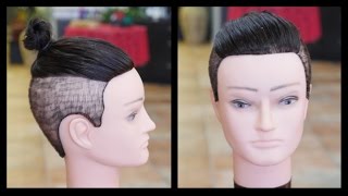 Zayn Malik New Undercut Man Bun - TheSalonGuy