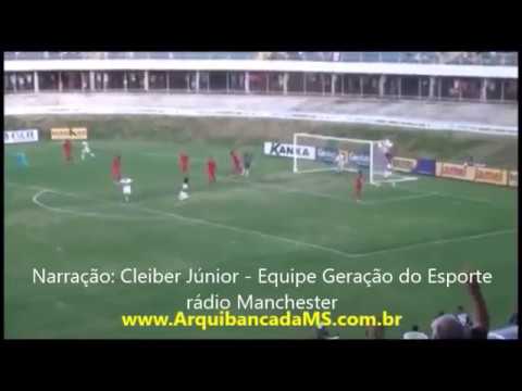 Gols Anápolis 1x1 Comercial-MS - Narração: Cleiber Júnior