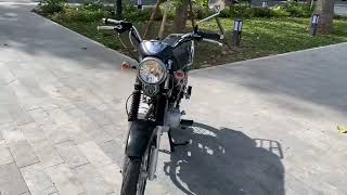 SYM Husky 125 đen nhũ cực đẹp.