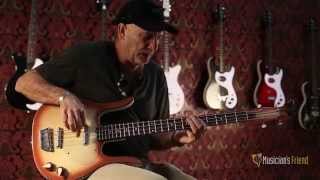 Video thumbnail for Danelectro '58 Longhorn Electric Bass Guitar by Musician's Friend