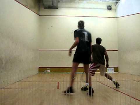 Squash WM- Sven Köppen(Ger)- Adriaan Basson (Namibia)
