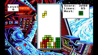Apple IIGS Game: Tetris (1988)