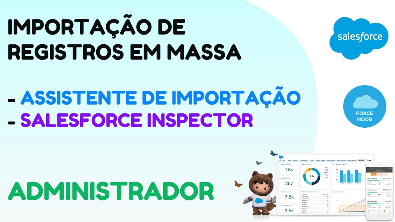Papeis: Administrador Salesforce - Aprenda a importar registros em massa para o Salesforce