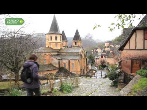 Conques, a beautiful French Village, Le Puy Camino de Santiago | CaminoWays.com