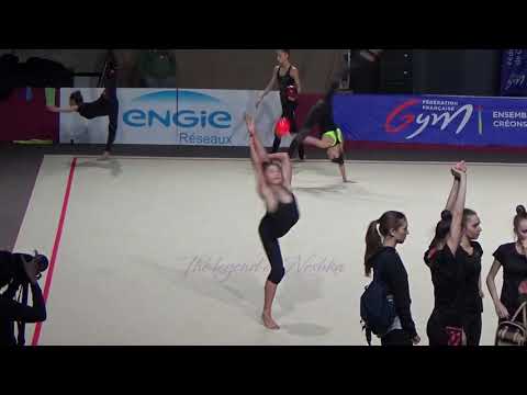 Janika VARTLAAN (UKR) ball - 2018 Thiais trainings