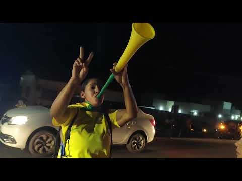 Concentração da grande carreata de Flávio Bolsonaro e Alfredo Gaspar em Ouro Branco Alagoas 