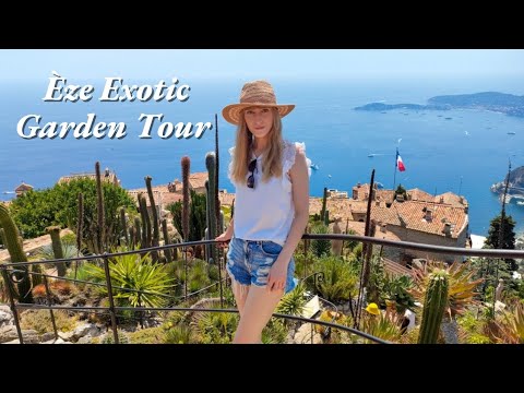 Visit Èze Exotic Garden with Me