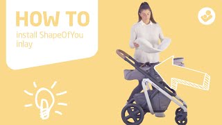 ShapeofYou CarryCot | How to install ShapeOfYou inlay on the Lila stroller