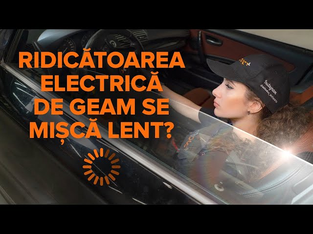 Urmăriți ghidul nostru video ajustează Actionare electrica geam SMART