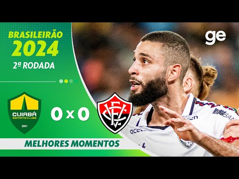 Gols e lances de Cuiabá x Vitória