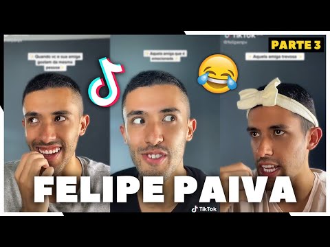 Os Vídeos Mais HILÁRIOS e ENGRAÇADO do FELIPE PAIVA (@Felipenpv ) - TENTE NÂO RIR 😂 PARTE 3