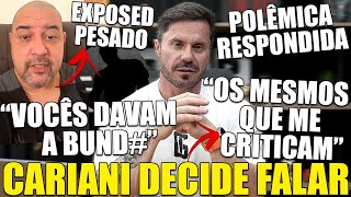 CARIANI E FÉLIX JOGAM MERD# NO VENTILADOR E EXPÕE TODO MUNDO QUE COMETE FALSO MORALISMO NO MEIO