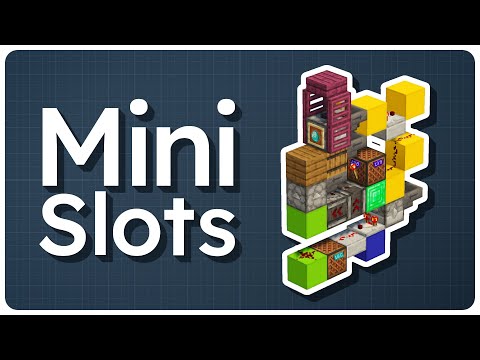 Tiny & Easy Slot Machine | Minecraft Java & Bedrock 1.20+ Redstone Tutorial