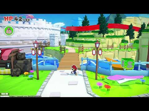 Vellumental Locations! Picnic Road Overlook Mountain Guide! Paper Mario The Origami King 3