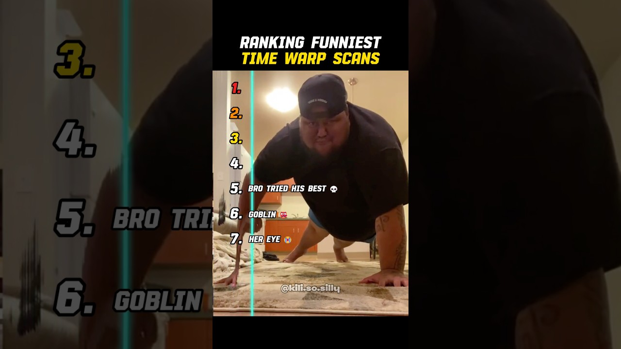 Ranking Funniest Time Warp Scan Fails 👺 (Part 5) #ranking #fails #funny #tiktok