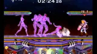 Super Smash Bros Melee - Unlock Falco (100 Man Melee) - No Memory Card run - April 18 2013