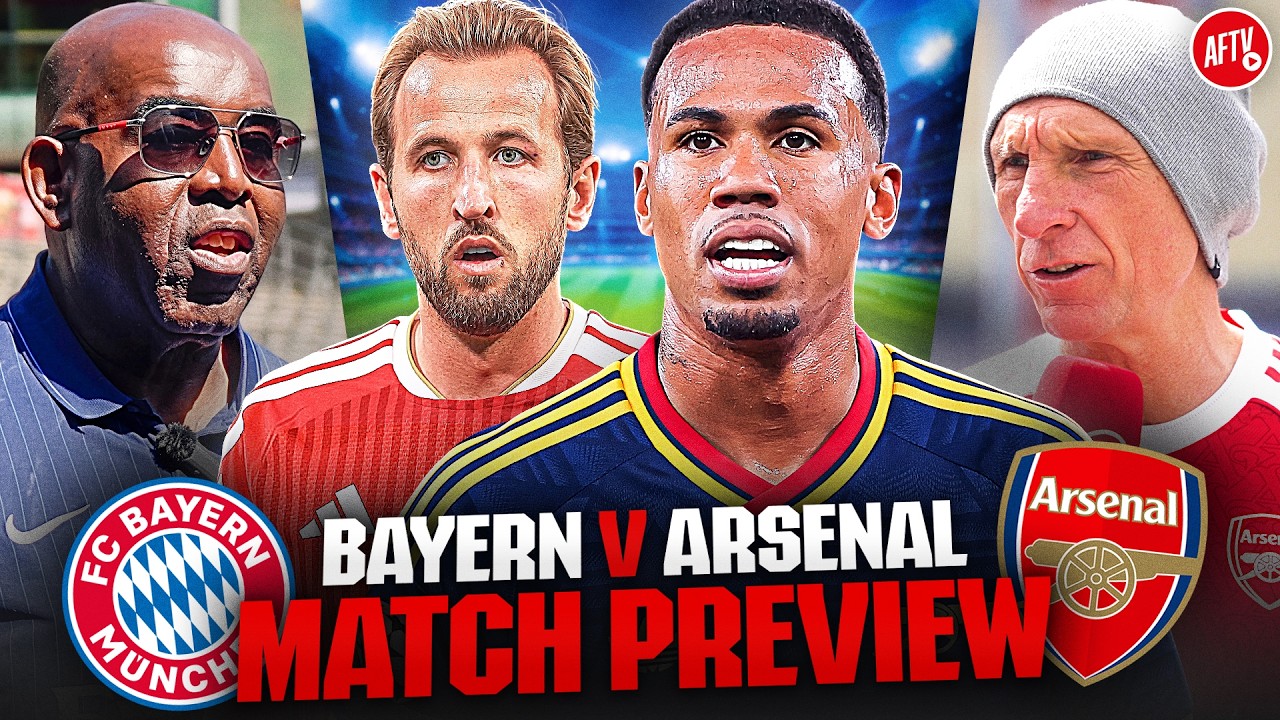 Match Preview LIVE From The Allianz Arena! Ft. Robbie & Lee