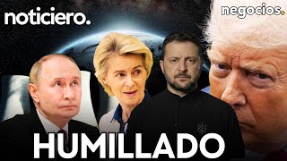 NOTICIERO: Rusia deja por los suelos a Trump, Zelensky se entera por la prensa y Netanyahu advierte