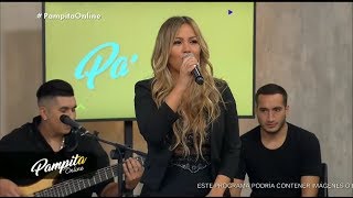Karina - Con La Misma Moneda (Versión Salsa en vivo en Pampita Online 02/05/2018)