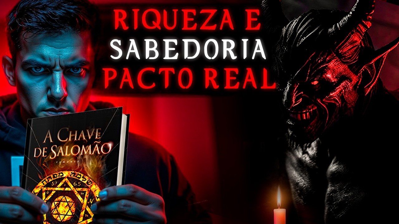 PACTO COM O DIADO: CONSEGUI TUDO COM PACTOS DO LIVRO DE SALOMÃO ( RELATOS REAL ) HISTORIAS DE TERROR