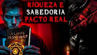 PACTO COM O DIADO: CONSEGUI TUDO COM PACTOS DO LIVRO DE SALOMÃO ( RELATOS REAL ) HISTORIAS DE TERROR
