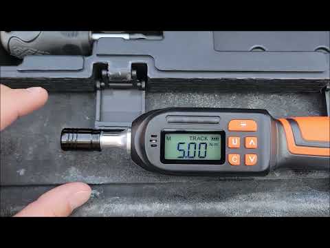 My New Tools - 1/4" Drive Digital Torque Screwdriver
