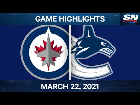 NHL Game Highlights | Jets vs. Canucks – Mar. 22, 2021