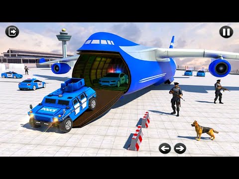 Police Car Transporter Truck Police Transport Game - Android Gameplay