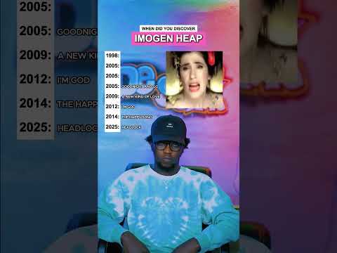 Thumbnail for When Did You Discover IMOGEN HEAP? Headlock, Hide And Seek, The Happy Song #shorts #music #viral by Imogen Heap