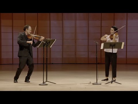 Martinů - Three Madrigals for Violin and Viola -Jasper Wood & Marina Thibeault