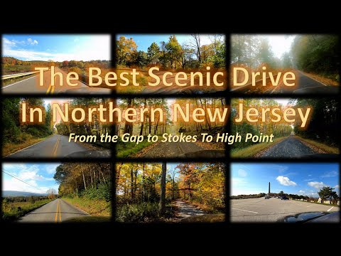 The Best Scenic Drive in Northern New Jersey:  4K Hyperlapse