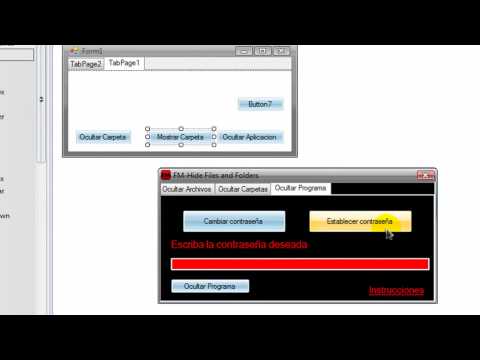 Visual Basic NET Como ocultar las aplicaciones con contraseña