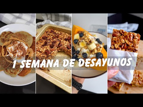 Recetas para Desayunos para la Semana | Lunes a Viernes