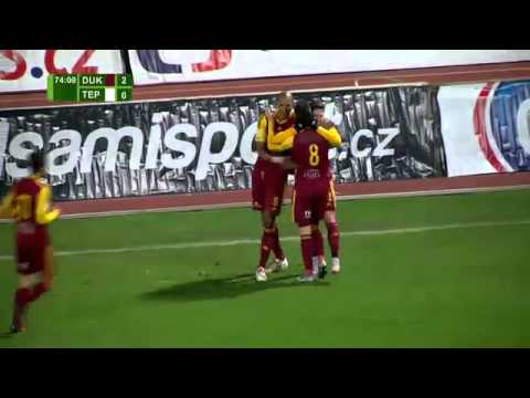 Dukla Praha vs. Teplice  4 - 0 All Goals  (Czech Liga - 27 November 2015)