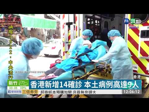 香港單日增14例 波及小學.安養院