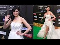 Divya Kumar Khosla Beautiful In Pearl White Dress At IIFA 2022 Awards Green Carpet