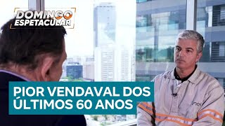 Exclusivo: Roberto Cabrini investiga o apagão em São Paulo e entrevista presidente da Enel