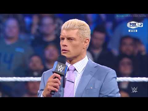 CODY RHODES  E ROMAN REIGNS  CARA A CARA  ANTES DA DESCISÃO NA WRESTLEMANIA  (1/1)  -  31/03/23