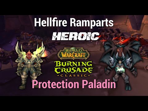 TBC Beta - Heroic Hellfire Ramparts - Protection Paladin