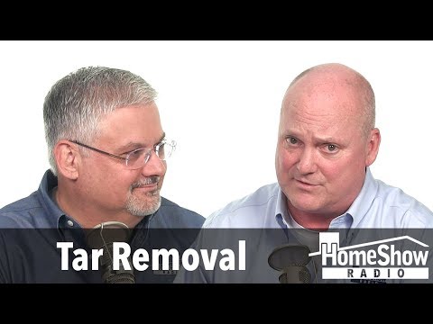 How do I refloor over tar and screeds?