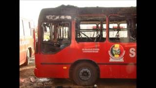 preview picture of video 'Onda de crimes em Santa Catarina ônibus são queimados em Ilhota'