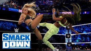 Naomi vs. Charlotte Flair: SmackDown, Jan. 7, 2022