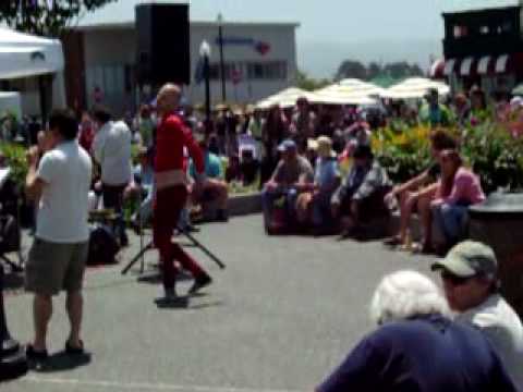 Crazy dancing in Arcata, California