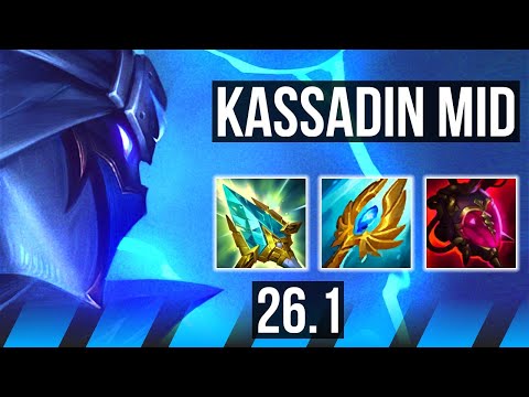 KASSADIN vs AKALI (MID) | EUW Diamond | 26.1