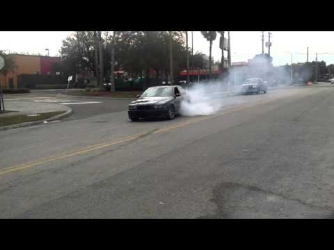 E39 M5 burnout