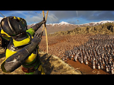 Medieval Army Trapped by 50,000 ZOMBIES!? - Epic Fantasy Battle Simulator